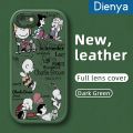 dienya For iPhone 6 iPhone 6s Case Cartoon Snoopy Thin New Design Leather Soft Back Cover Camera Protect Cases Shockproof Casing. 