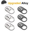 Webcam Cover Slide 0.027in Ultra Thin Metal Magnet Web Camera Cover for MacBook Pro Laptops Smartphone Mac PC Tablets Protecting-Orange. 