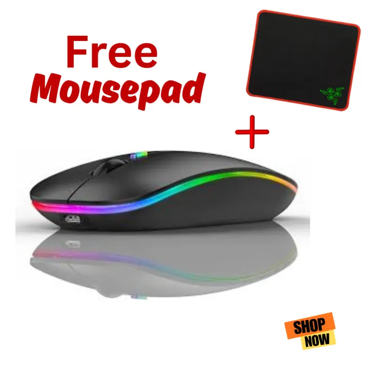 HP%20W10%20RGB%20Wireless%20Gaming%20Mouse%20%E2%80%93%20Rechargeable,%20Dual-Mode%20Bluetooth,%201600%20DPI,%20Silent%20Click%20%7C%20Smooth%20Scrolling%20+%20Free%20Mousepad%20for%20Gaming%20&%20Work%20%7C%20same%20as%20it%20is%20show%20-%20Image%202