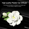 Car Aromatherapy Diffuser Refresh Drive with Gardenia Car Air Freshener Aromatherapy Essential Oil for Relaxation less Than Car Diffuser for Mood Enhancement. 