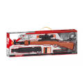 KAR 98 Multi-Function Sniper Rifle Weapon Building Blocks Military 98k Rifle Model Gunn Toys, Early Learning Educational Development, Long Range Shoot with Dazzling Lights, Soft Dart Blaster Toy For Outdoor, Yard Activities, Shooting Game Boys, Girls, Kid. 