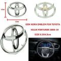 Toyota steering monogram prius aqua and all toyota 2009 to 2020 models steerg monogram steering emblem. 