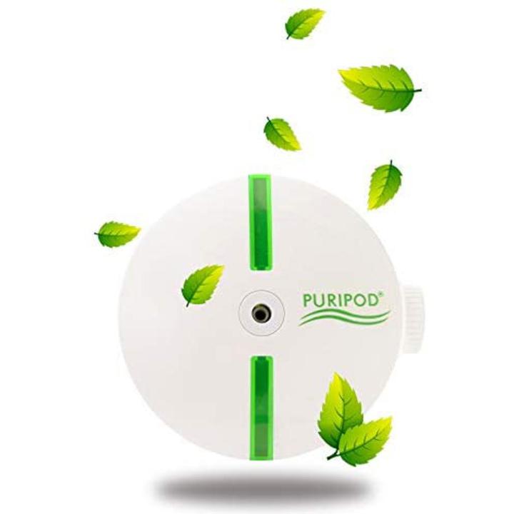 Air Purifier PURIPOD Best Direct, As Seen on TV, Silent, For Clean and Fresh Air, Against Pollen Dust Allergens  Portable Purifiers for, Pet Dander, Hay Fever, Cooking Smell