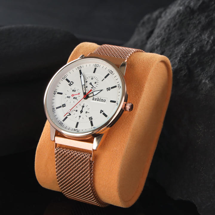 Kebino%20Men%E2%80%99s%20Rose%20Gold%20Quartz%20Wrist%20Watch%20-%20Image%202