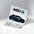 BMW M5 CS  wall poster  | wall frame | wall art | wall canvas | home decoration. 