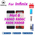 LCD No Frame For Infinix Hot 6 X606D X606C X606 X606B Display Touch Screen Digitizer Assembly Replacement Parts. 