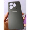 For Infinix Hot 40i - Premium Liquid Silicone Silky Soft Gel Rubber Shockproof Back Cover Case For Infinix Hot 40i. 