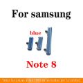 Power button For Samsung Galaxy Note 8 N950 F Note 9 N960 F Power and Side Button Keys button on off volume up and down button on the side Replacement Part. 