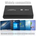 3.5 HDD Case USB 2.0 External Hard Drive SATA Hard Drive 3.5 Inch HDD Case SATA  HDD Box Case Storage Enclosure. 