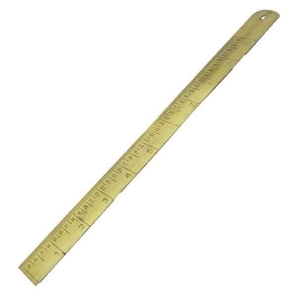 Brass Ruler/ Patwari scall/brass and patwari measuring tool/heavy duty ...