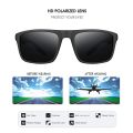 FUQIAN Vintage Square Men Sunglasses Polarized Fashion Plastic Women Sun Glasses Stylish Driving Shades Sports Eyewear UV400. 