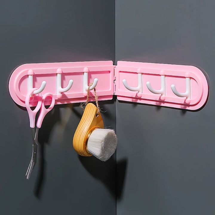 Creative%206%20Row%20Corner%20Hook%20Folding%20Hooks%20Clothes%20Cap%20Wall%20Hanger%20Back%20Door%20Organizer%20Bathroom%20-%20Image%206