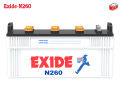Exide Battery N260 - 12 Volt - 33 Plates 210-AH/ Deep Cycle Heavy Duty 12 Volts Recommended For, Ups Inverter and Solar Battery. 