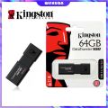 [24h Ship Ready stock]COD FREE Shipping Kingston Pen Drive DataTraveler 100 G3 USB Flash Drives 16GB 32GB 64GB USB 3.0 High Speed. 