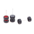 4pcs/set 1:64 Scale Wheels For Hotwheels Rubber Tire Model Car Modified Parts Racing Vehicle Toys. 