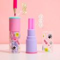 Creative Lipstick Eraser Sharpener. 