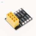 2xESP8266 ESP01 ESP01S Breadboard Module,Breakout Breadboard Adapter. 