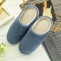 Men Warm Home Plush Soft Slippers IndoorsAnti-slip Winter Floor Bedroom Shoes New Arrival. 