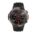 YOLO LEGEND Smartwatch 1.43” Super AMOLED Display –Built in LED Flashlight - Bluetooth Calling - Contact Sync, Call log and Dial pad -. 