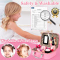 Kids Makeup Kit for Girls, Washable Real Makeup Set for Little Girls, Big Kit of Play Makeup for Girls Applies Like Real Makeup But Washes Off Easily Cute Carry Case for 4 5 6 7 8 9 Year Old. 