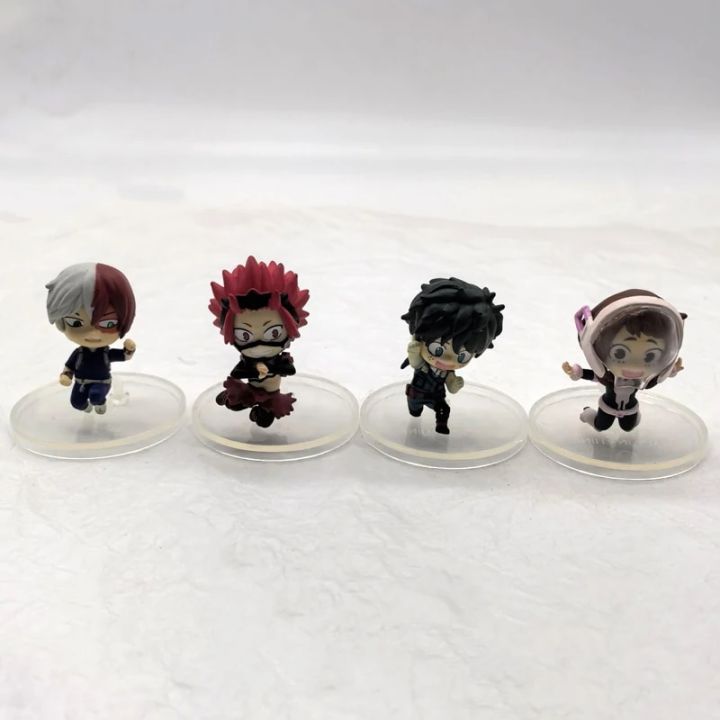 1-4Pcs Original My Hero Academia Midoriya Izuhisa Ninja Anime Cartoon Figure With Base Rare Collect Model Toy Gift for Boy Girl