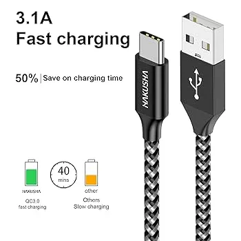 Branded%20Type%20C%20Fast%20Charging%20Cable%20For%20Android%20(10%20ft.)%20-%20For%20All%20Type%20of%20Type%20C%20Phones%20-%20Black%20Color%20-%20Length%203%20Meter%20-%20Image%203