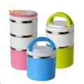 3 Layer Lunch Box Stainless Steel Tiffin Hot Box For office school. 