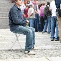 Folding Portable Namaz Chair, Walking Stick, Lightweight Cane Seat Great For Travel Camping Hiking Chair Tripod Cane. 