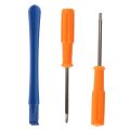 3pcs/set Opening Disassemble Repair Parts Tools Kit T8 T6 Screwdriver with Screws for XBOX ONE Gamepad Controller. 