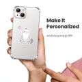 UGREEN Shockproof Case Cover Phone Case Clear Silicone Case Back Cover for iPhone 15, 15 Pro, 15 Pro Max. 