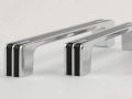 6.7 inch Modern Kitchen Cabinet Handles, Silver Black Kitchen Hardware Drawer Pulls Perfect for Modern Kitchen Designs,  Interior Door Handles for Cabinets, Cupboard, Pack Of 2, 4, 10 And 20.. 