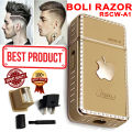 BOLI RSCW-A1 Electric Hair Shaver Razor - Rechargeable Baby Children Child Professional Beard Shaving Machine - Genuine BOLI RSCW A1 Shavers - Original Best Men Grooming Kit - Beard Cutting Styling Europe Style Noble Enjoyment Shaver. 