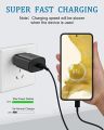 Original Compatible 25w Samsung Charger | 25W Super Fast Charger | 25W Type C Adapter | Compatible 45W Samsung Charger | PD Super Fast Charger Quick Charging for Samsung A70/ A80/ Note10/ Note 20 Ultra/ S10/ S20 FE/ S21/ S21/ S22/ S23/ Ultra/ Z Fold. 