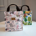 South Korea waterproof lunch bag primary school student lunch box bag with rice to work Korean version tote bag mummy bag. 