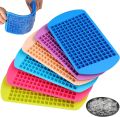 Techmanistan 160 Grids 1x1 cm each Flexible Ice Cube Tray Mold for Flexible Easy Release Candy Chocolate. 