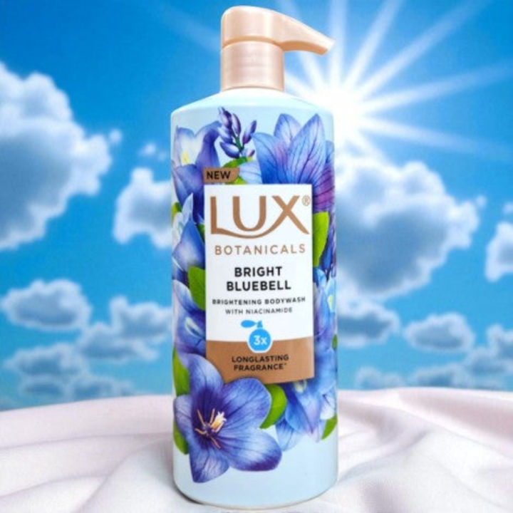 Lux Botanicals Bright Bluebell Brightening Body Wash with Niacinamide ...