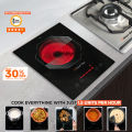 Glam Gas Hot Glow B-120 2200W Infrared Ceramic Cooker with Fast Heating & Energy Saving Technology. 
