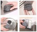 Pack of 1/2/3/6 Stainless Steel Dish Washing Sponge – Kochi – Wool - Joona – Scrub - Bartan Dhony Wali Kochi - SPONGE SINK CLEANER STAINLESS STEEL WOOL. 