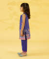 Sapphire Kids - Girls 2 Piece - Printed Dobby Suit - Dress for Girls. 