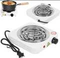 Cooking Electric Stove 1000W Easy to Clean Hot Plate Heats Up in Just Two Minutes Automatic Controls. 