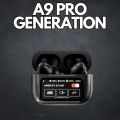 A9 Pro Airpods_ Earbuds with touch screen noise cancellation long battery life i7S TWS Wireless Bluetooth 5.0 Earbuds earphone_ Stereo Headsets Earphone Earbuds With Charging Case. 
