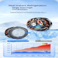 GT31 Magnetic Phone Cooler Portable Phone Semiconductor Radiator Fast Cooling Phone Cooler Mobile Gaming Video Streaming Phone Fan For Playing Games Watching Videos With RGB Light. 