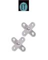 2Pcs 56x16mm Stainless Steel 360 Degree Rotary Door Ball Pivot Center Hinge. 