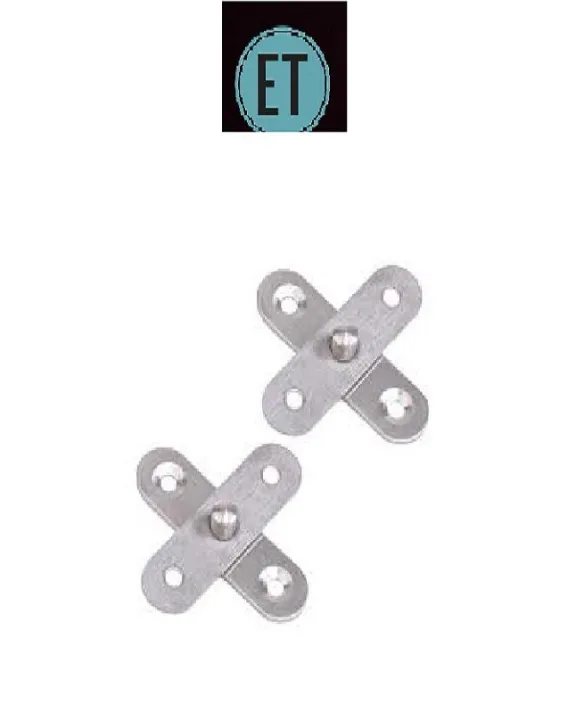 2Pcs%2056x16mm%20Stainless%20Steel%20360%20Degree%20Rotary%20Door%20Ball%20Pivot%20Center%20Hinge%20-%20Image%202