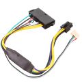 Atx 24pin To 6pin Line Compatible With Z200/z210/z220/z230/z240 Sff Server Psu Main Power Supply Cable 30cm. 