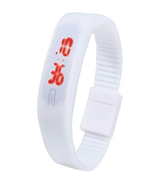 LED Sports Watch -white