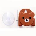 Cute Cartoon Wall Mounted type Bath Storage Box Animal Soap Sponge bar Holder Kitchen Tools Sponge Drain Shelf. 