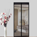 AFFAN'S Hub - Anti Mosquito Net - Size 100x210cm - Magnetic Mesh Curtain - Screen Door Curtain Net - Hands Free Anti Mosquito Curtain - Automatic Closing Door Mesh - Anti Insect Bug Fly Partition Striped Door Curtain only for wooden door - Size 100x210cm. 