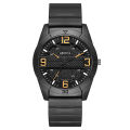 Popular StyleFashion Numbers Black Men's Watch Silicone Strap Men's Watch Wholesale-fashion waterproof business luxury wrist watches stylish gift. 