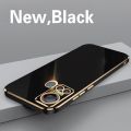 lthmy for ITEL S18 Casing Silicone TPU Soft Case Protective Electroplating Shockproof Back Cover. 